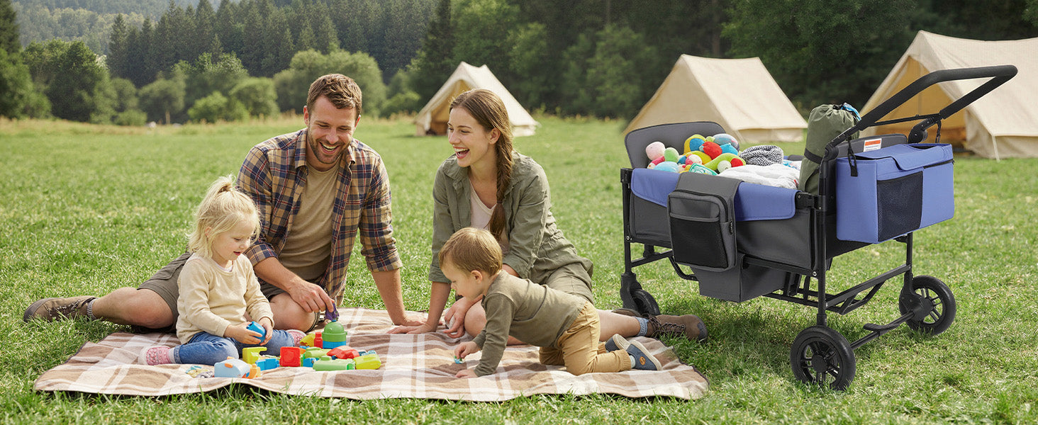 The Best 4-Seater Wagon Stroller: Ultimate Guide for Parents  Momfann