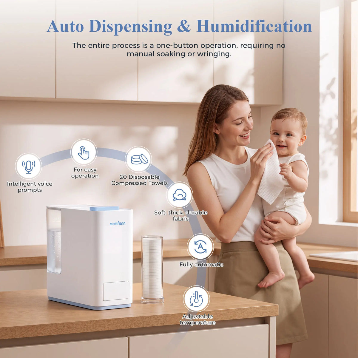 Momfann Instant hot towel machine Momfann