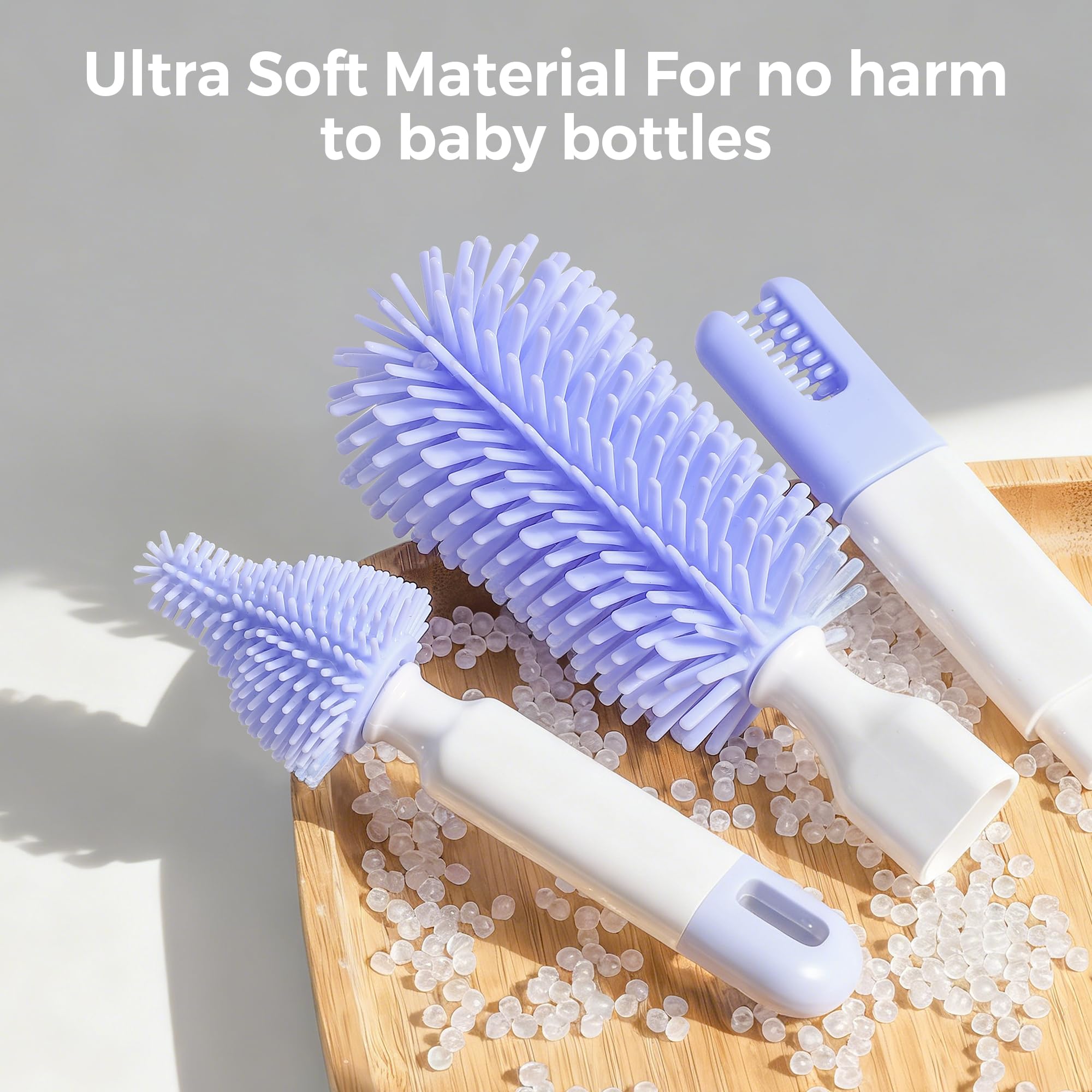 Momfann 8-in-1 Magnetic Baby Bottle Brush Set