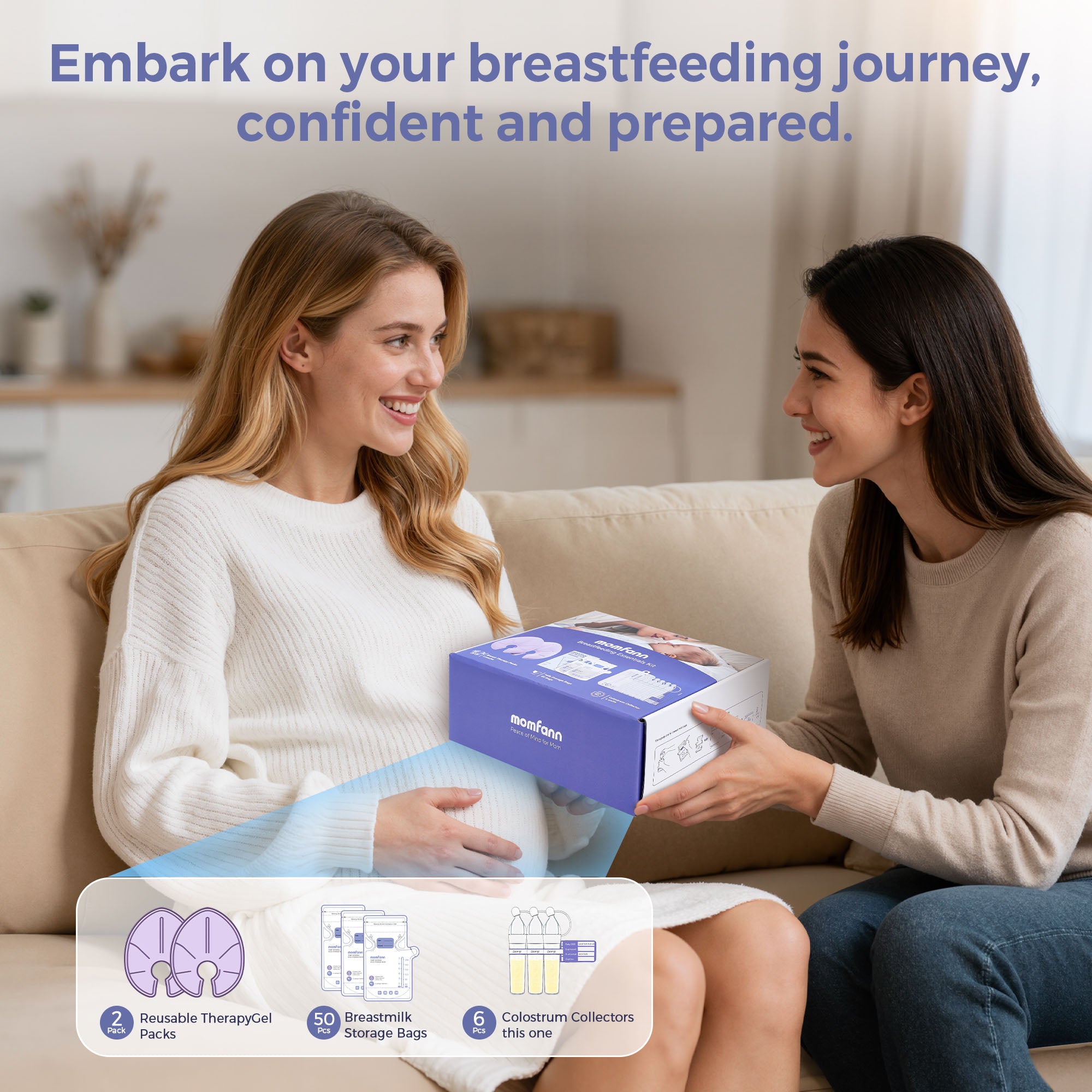 Momfann Breastfeeding Essentials Kit