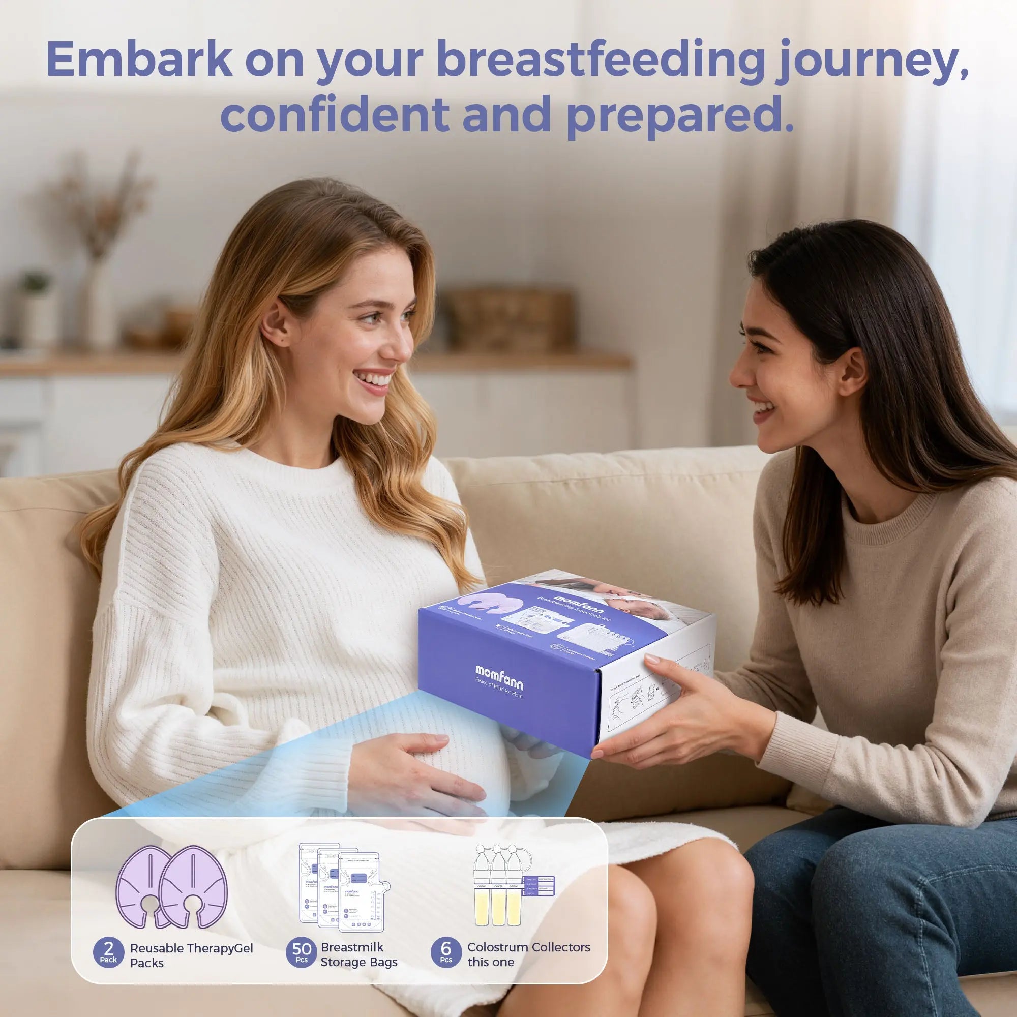 Momfann Breastfeeding Essentials Kit Momfann