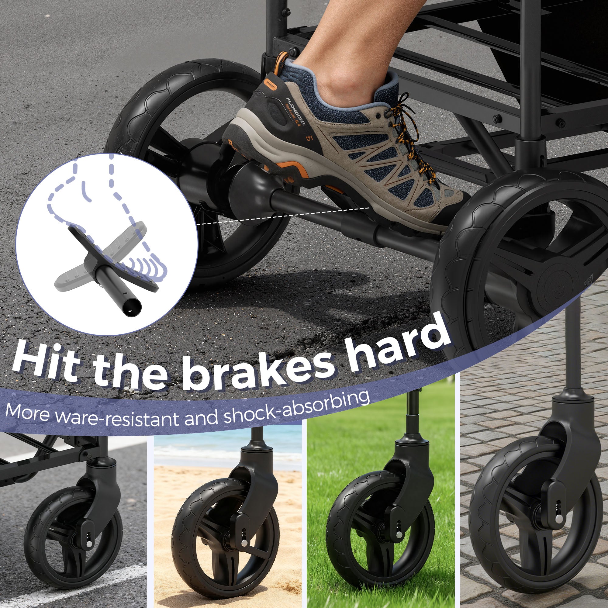 Momfann Lightweight Double Stroller