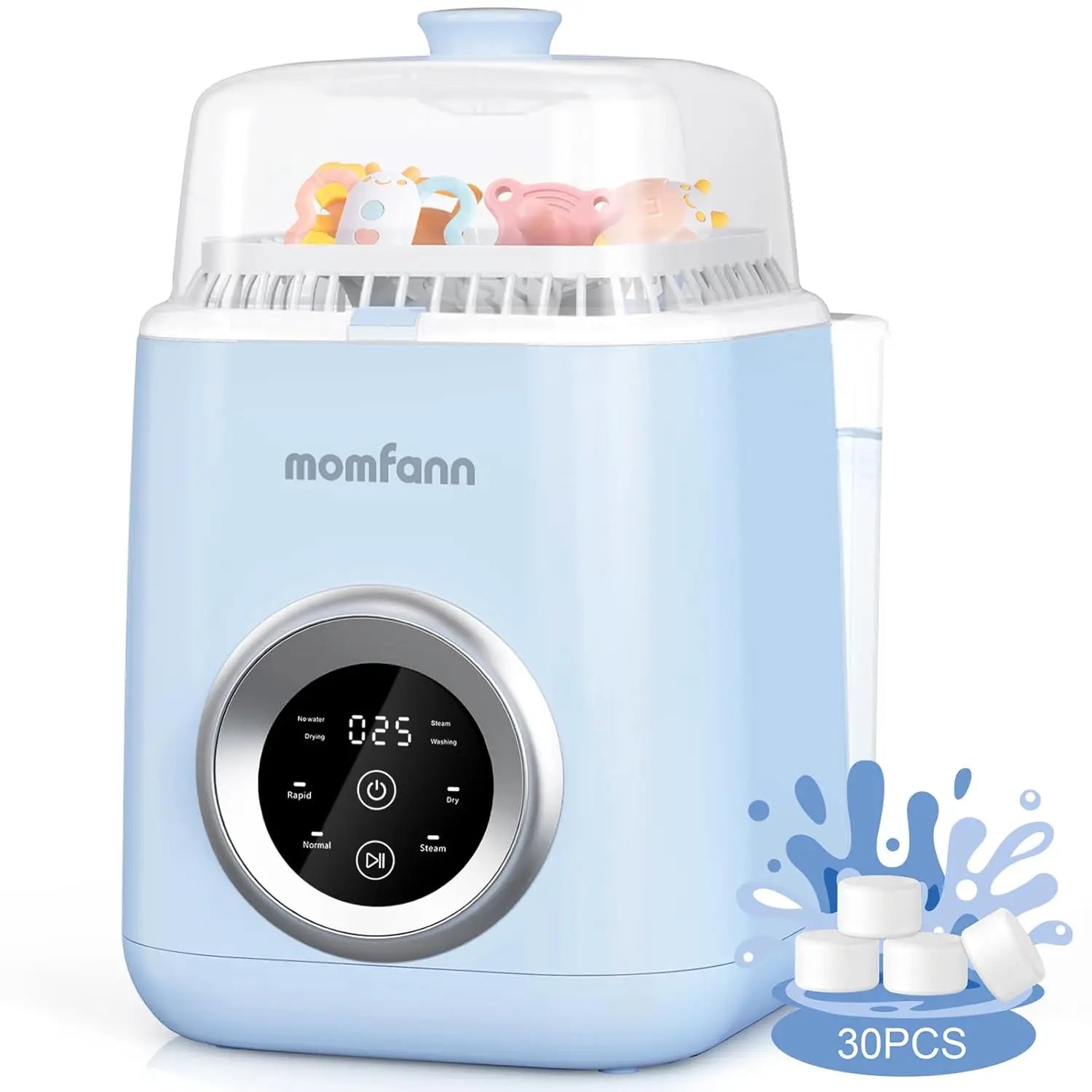 Momfann 4-in-1 Baby Bottle Washer – Sterilizer, Dryer & Cleaner Momfann