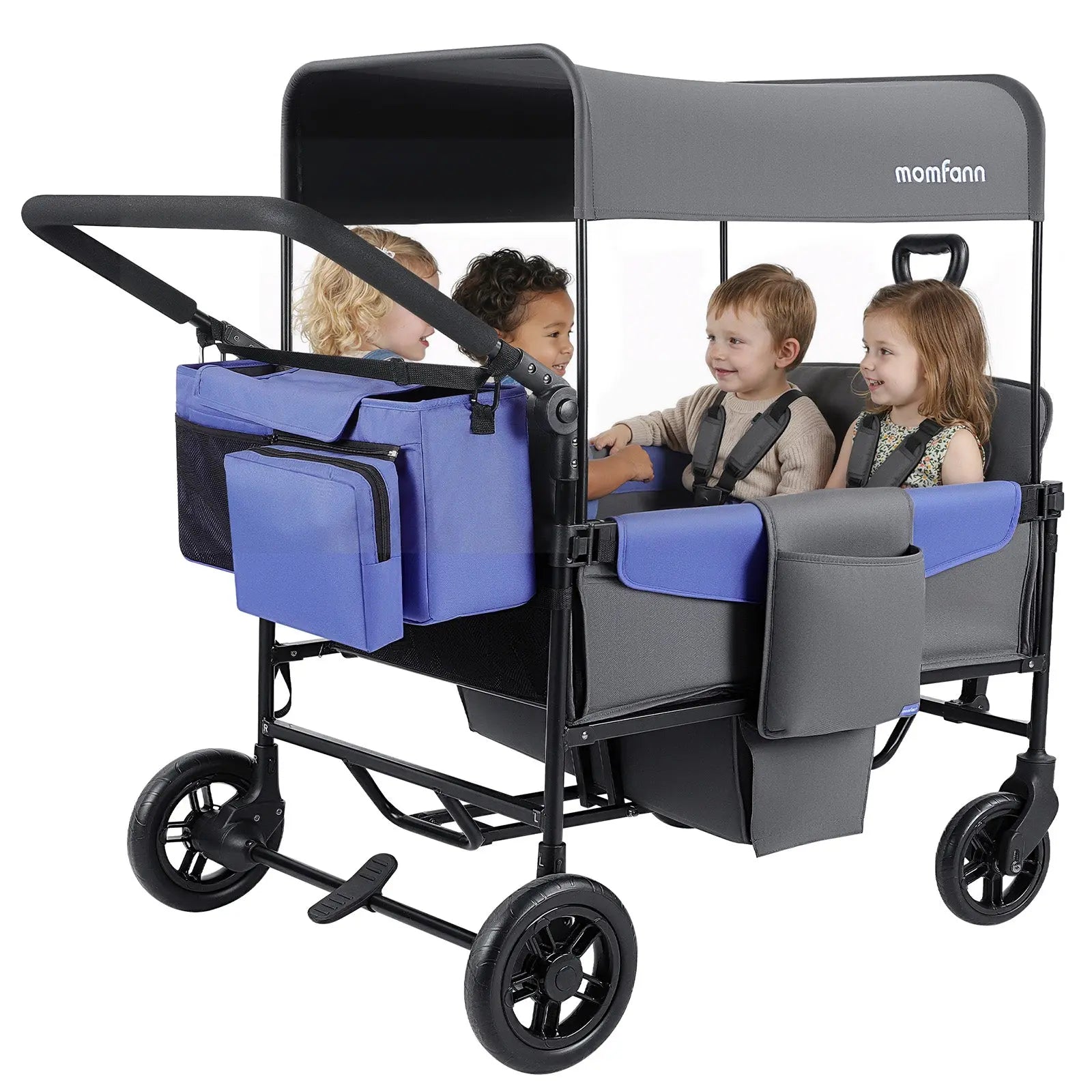 Momfann Stroller Wagon for Kids – 2-Seater All-Terrain Baby Wagon Momfann