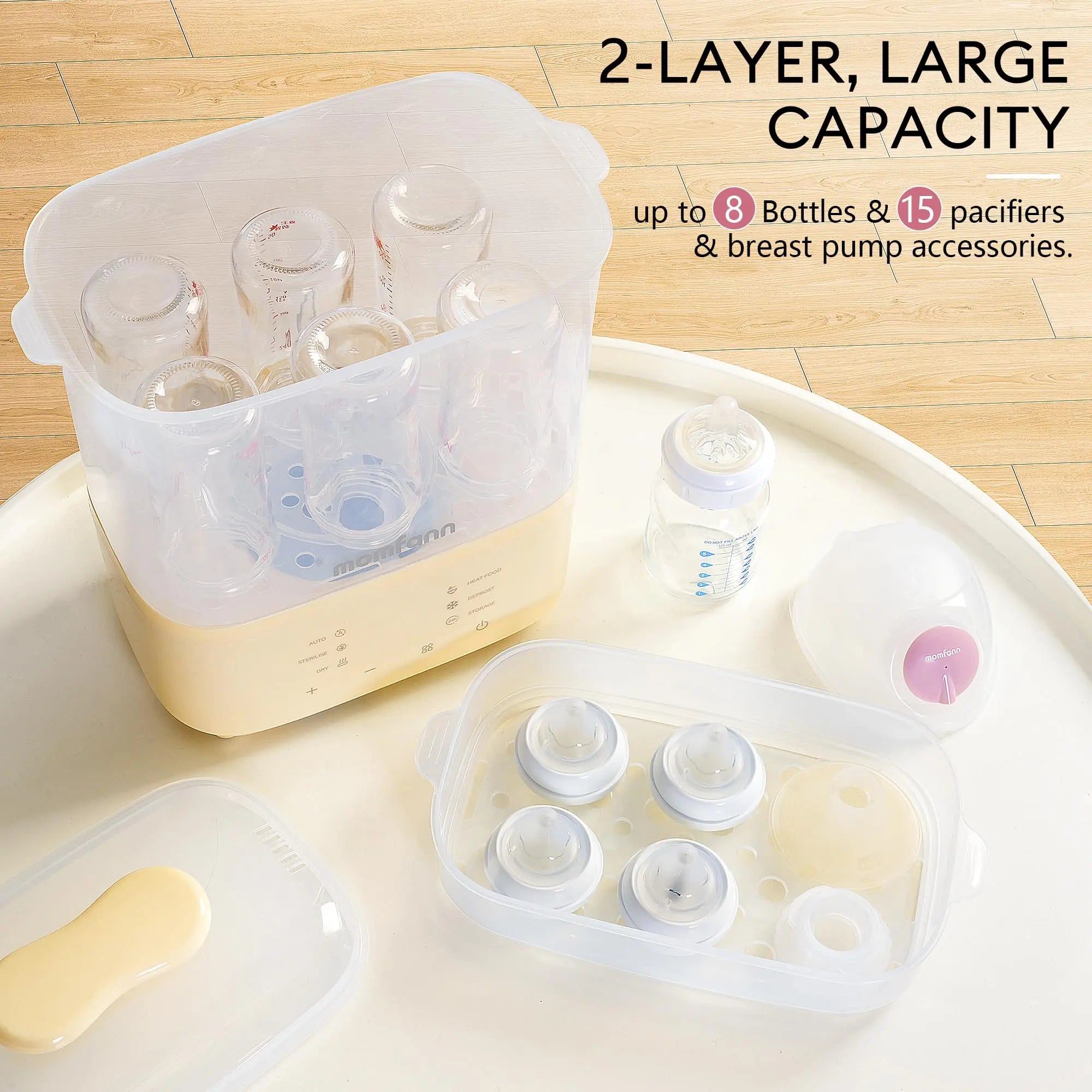 Momfann Bottle Sterilizer and Dryer – All-in-One Baby Care Solution Momfann