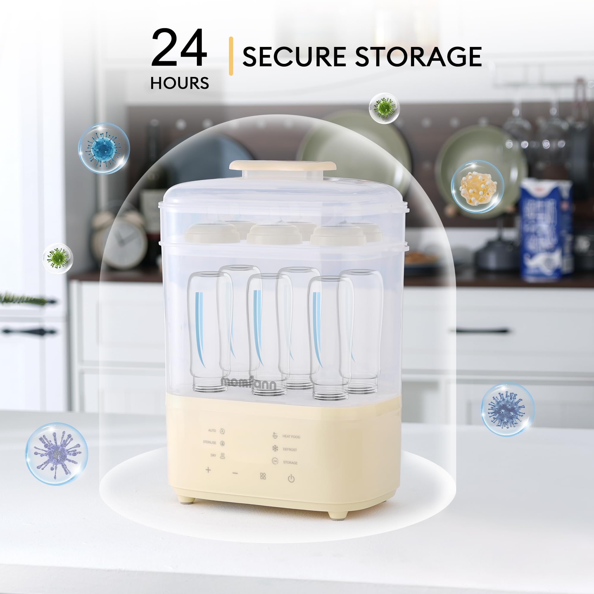 Momfann Bottle Sterilizer and Dryer – All-in-One Baby Care Solution