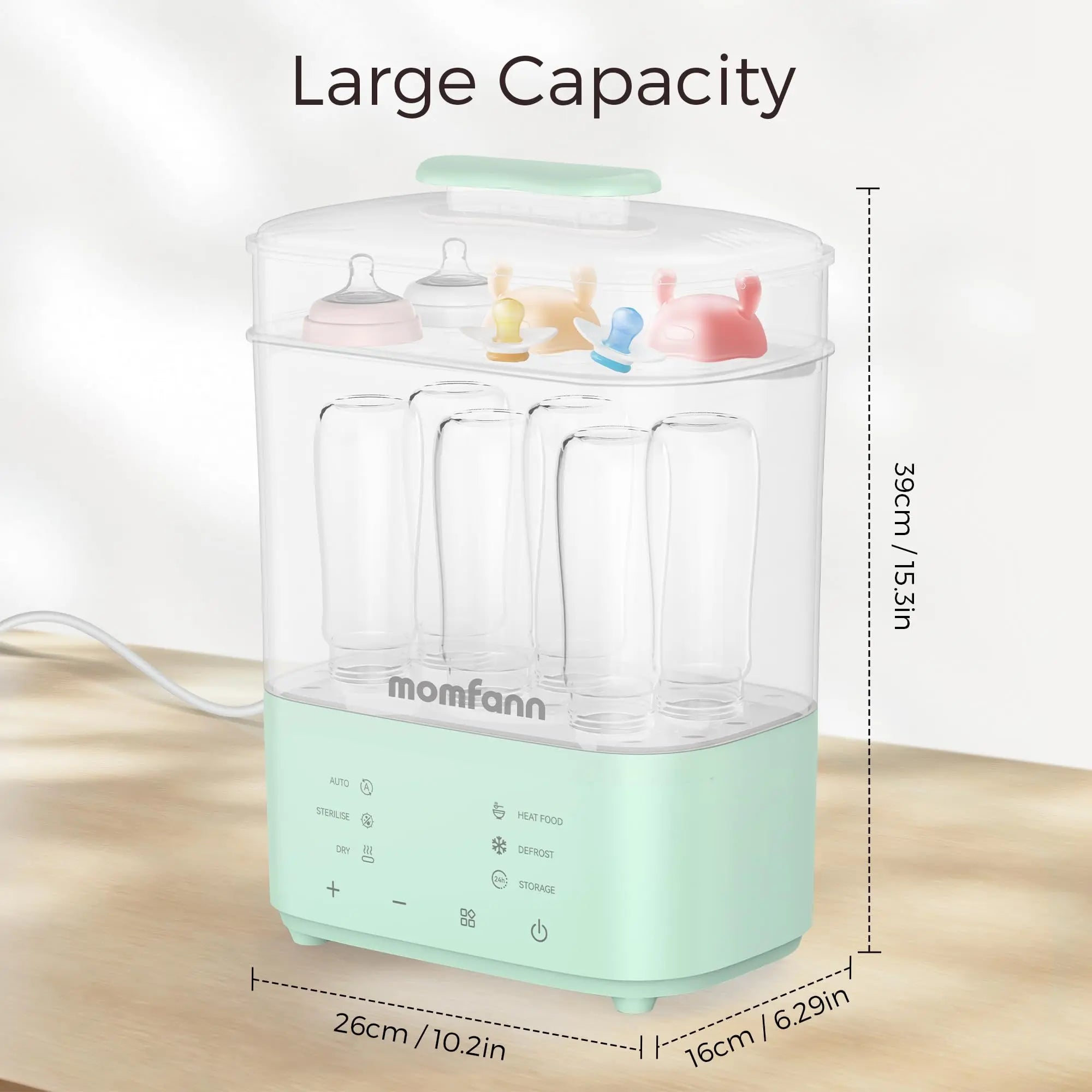 Momfann Bottle Sterilizer and Dryer – All-in-One Baby Care Solution Momfann