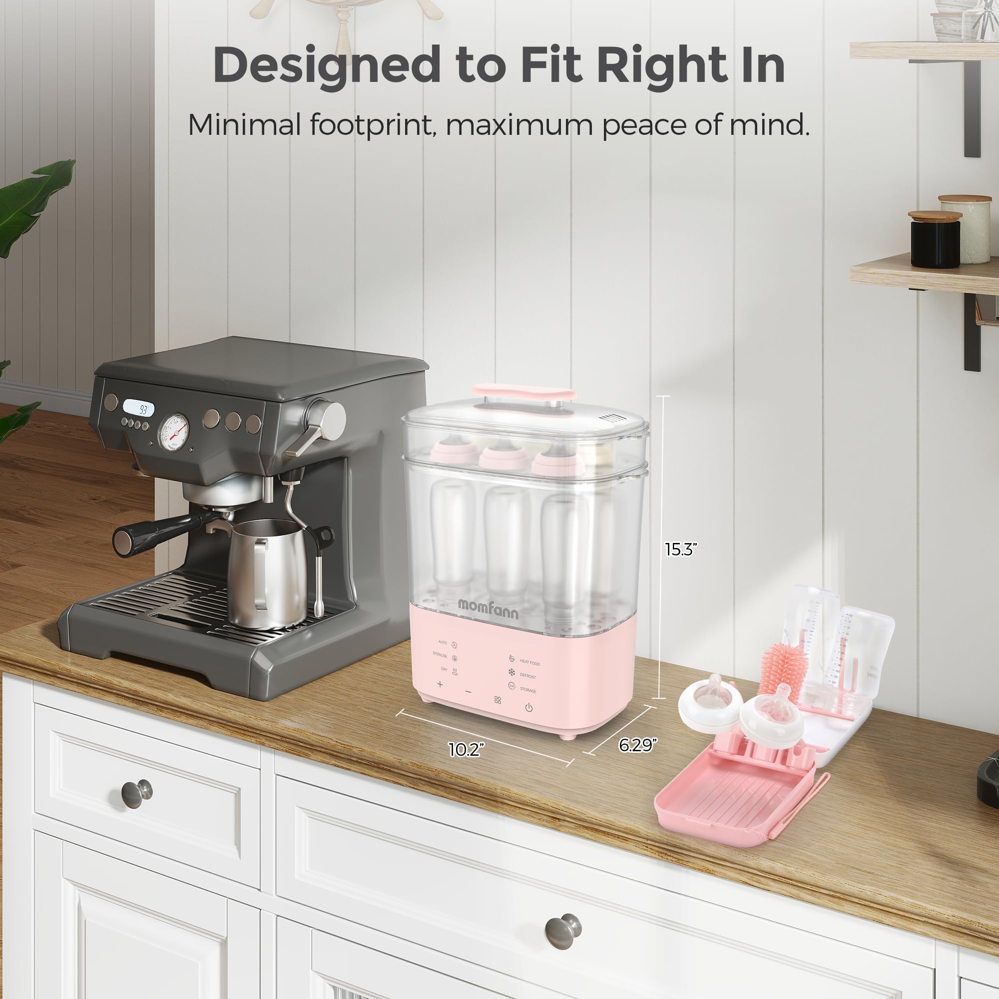 Momfann Bottle Sterilizer and Dryer – All-in-One Baby Care Solution