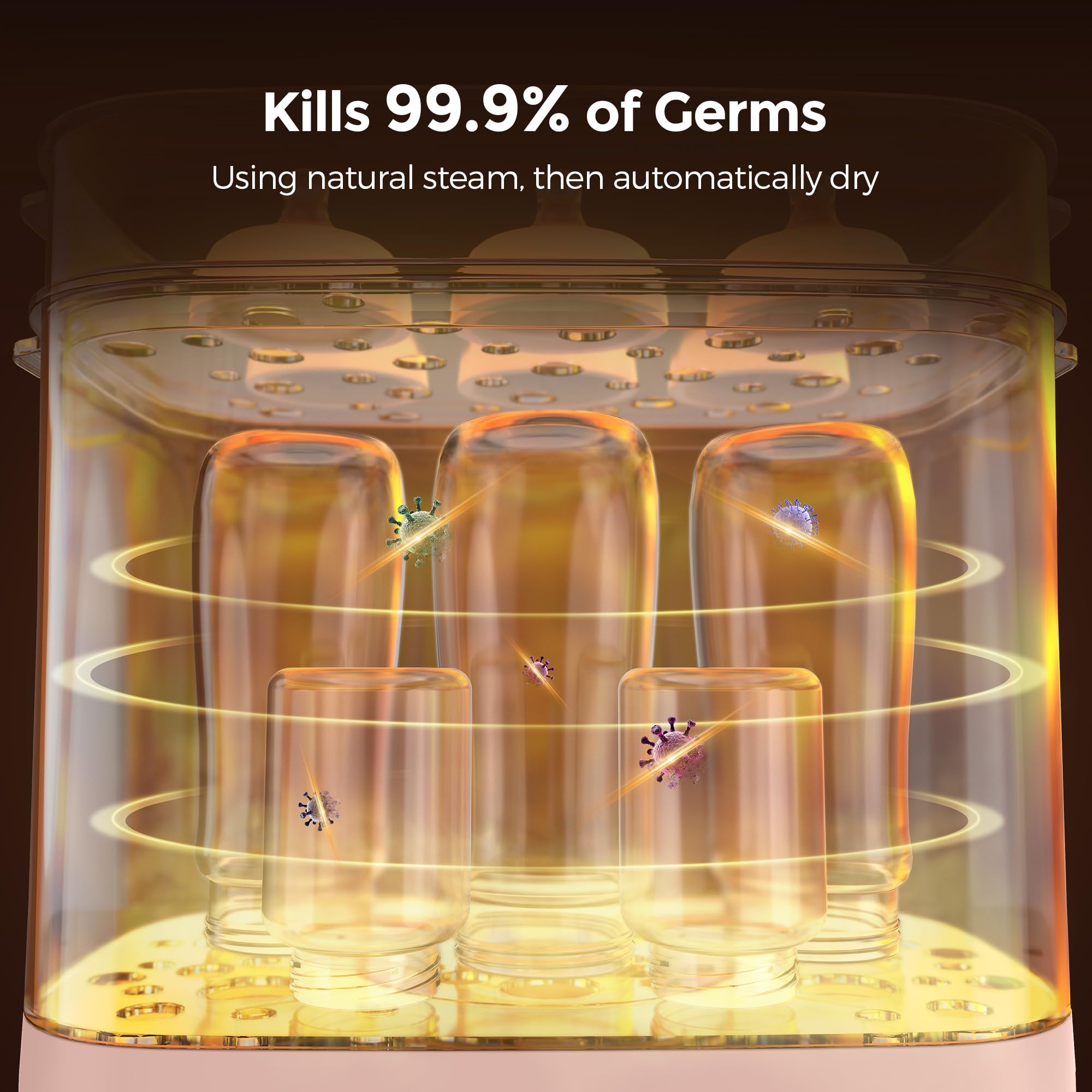 Momfann Bottle Sterilizer and Dryer – All-in-One Baby Care Solution