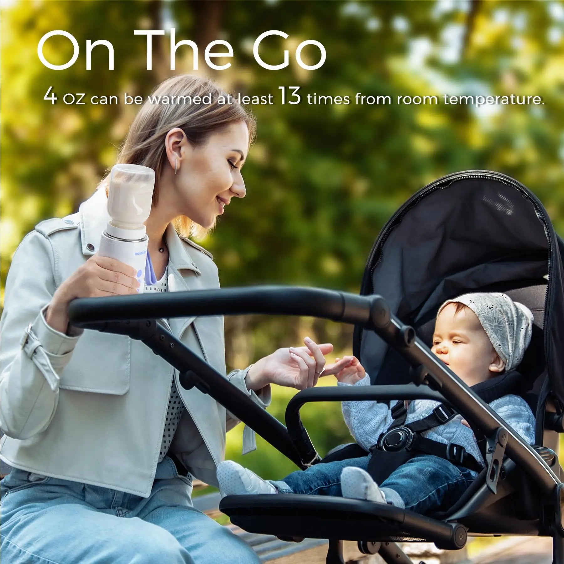 Momfann Portable Bottle Warmer – Travel Baby Milk Warmer On the Go Momfann