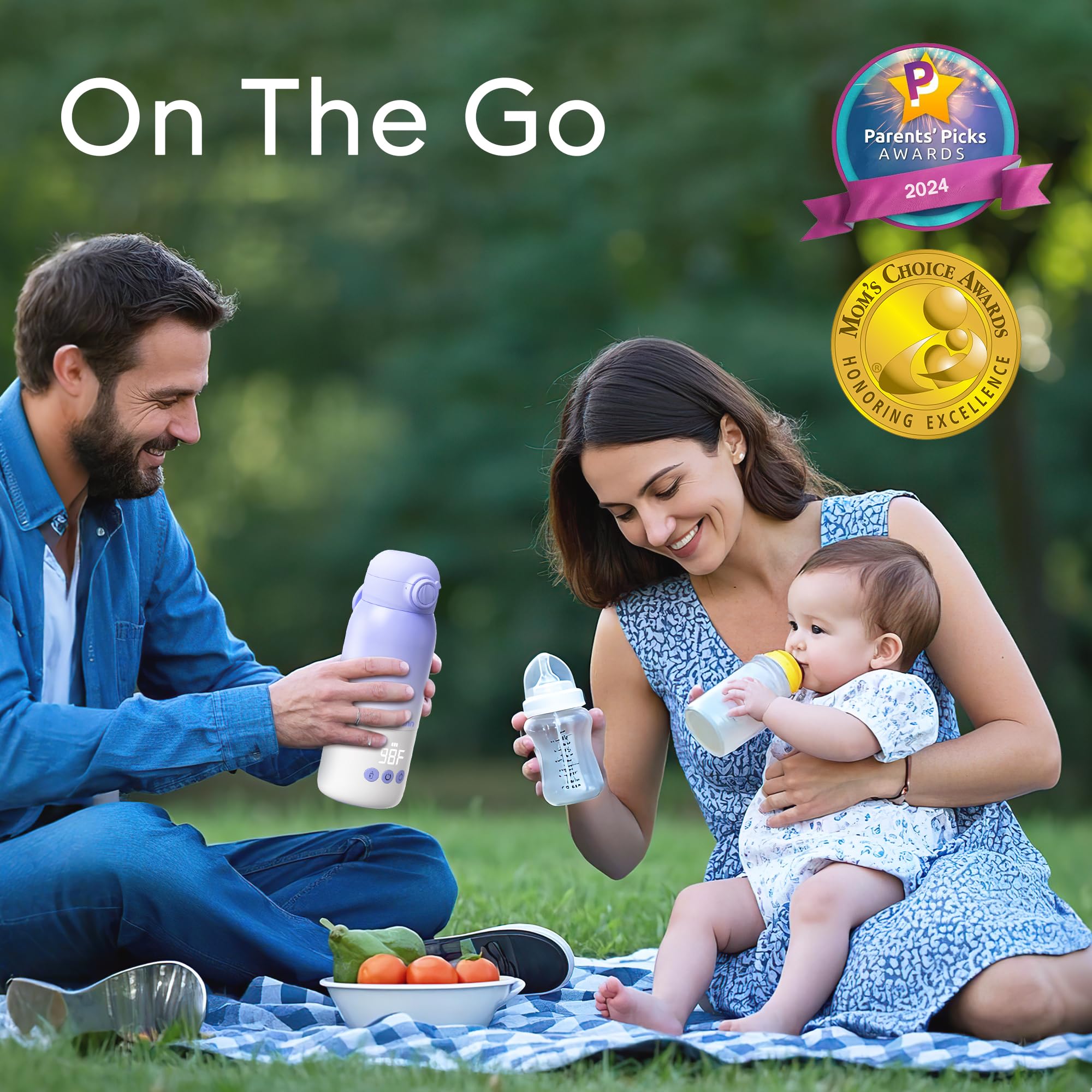 Momfann Portable Bottle Warmer – Breast Milk & Water Warmer for Travel