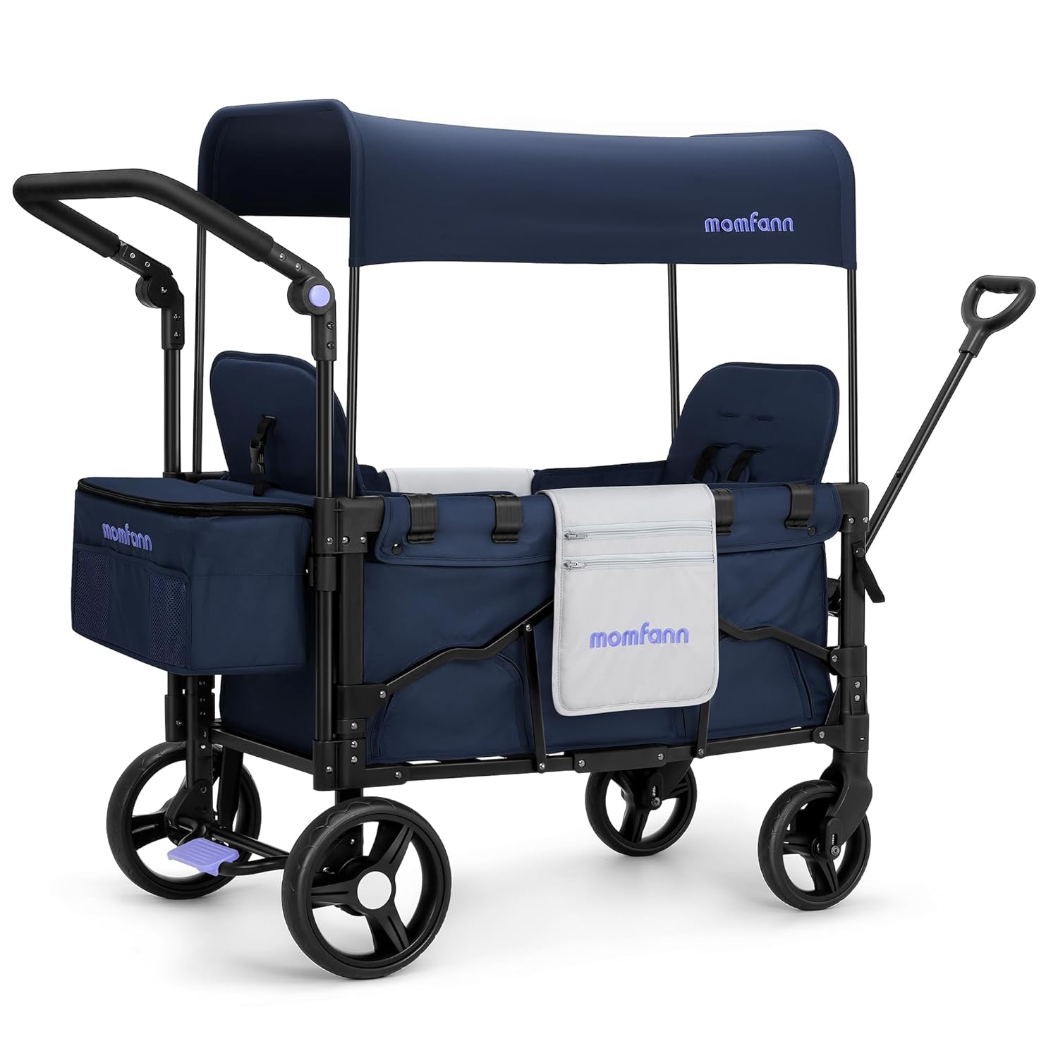 all terrain wagon stroller Momfann Stroller Wagon for Kids – 2-Seater All-Terrain Baby Wagon