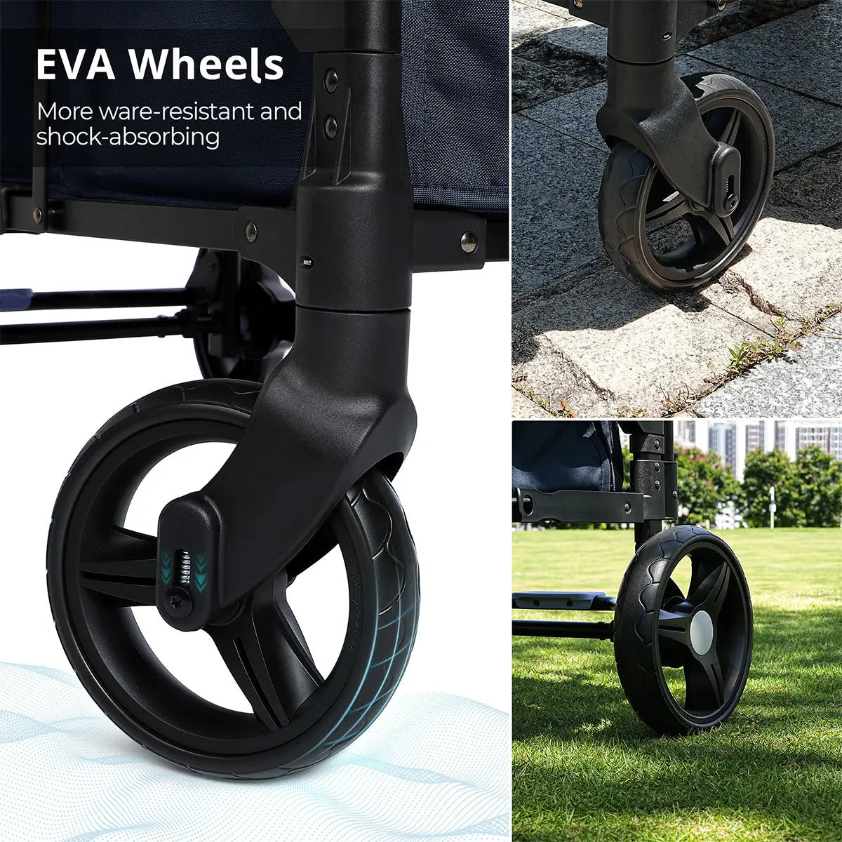 Momfann Stroller Wagon for Kids β 2-Seater All-Terrain Baby Wagon Momfann
