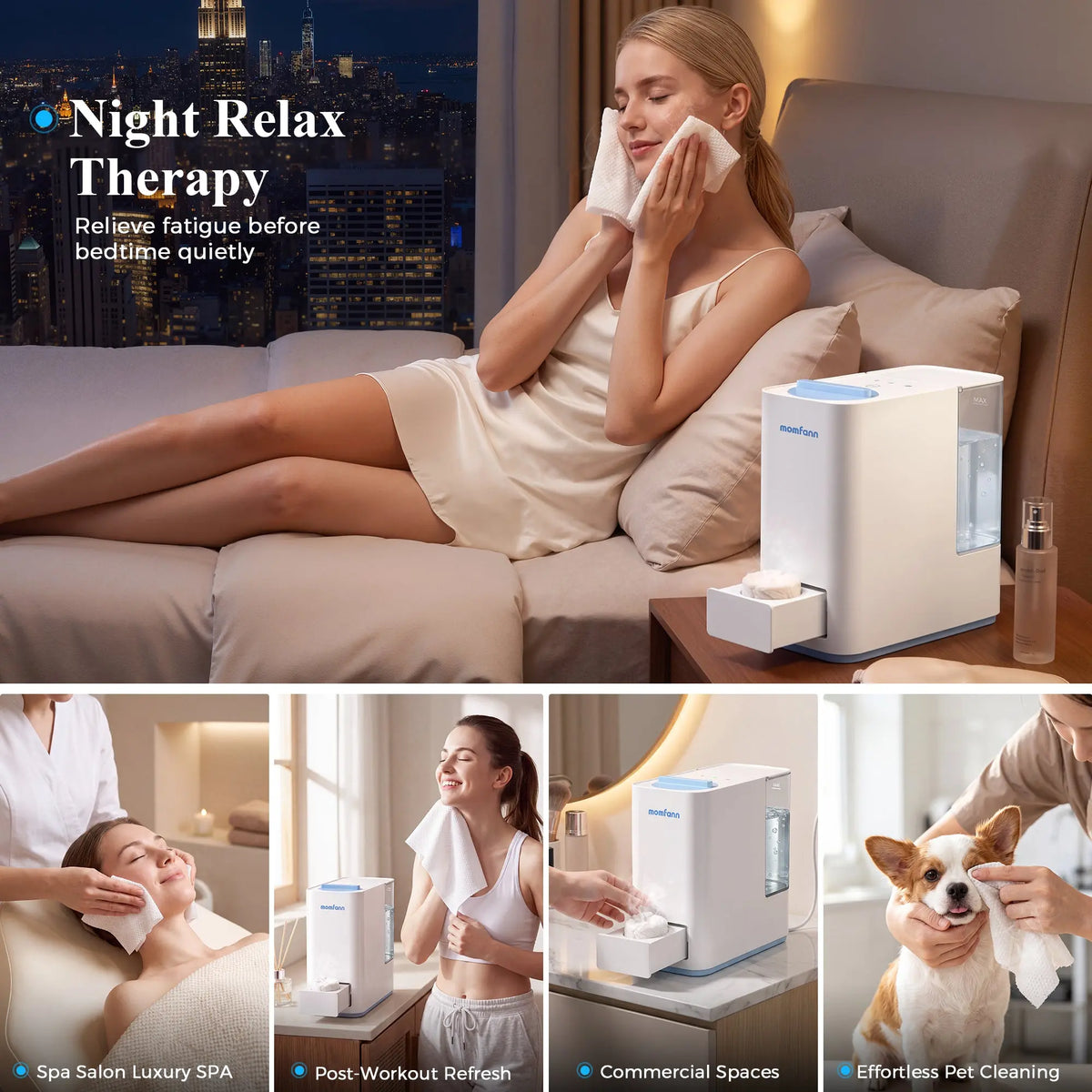 Momfann Instant hot towel machine Momfann