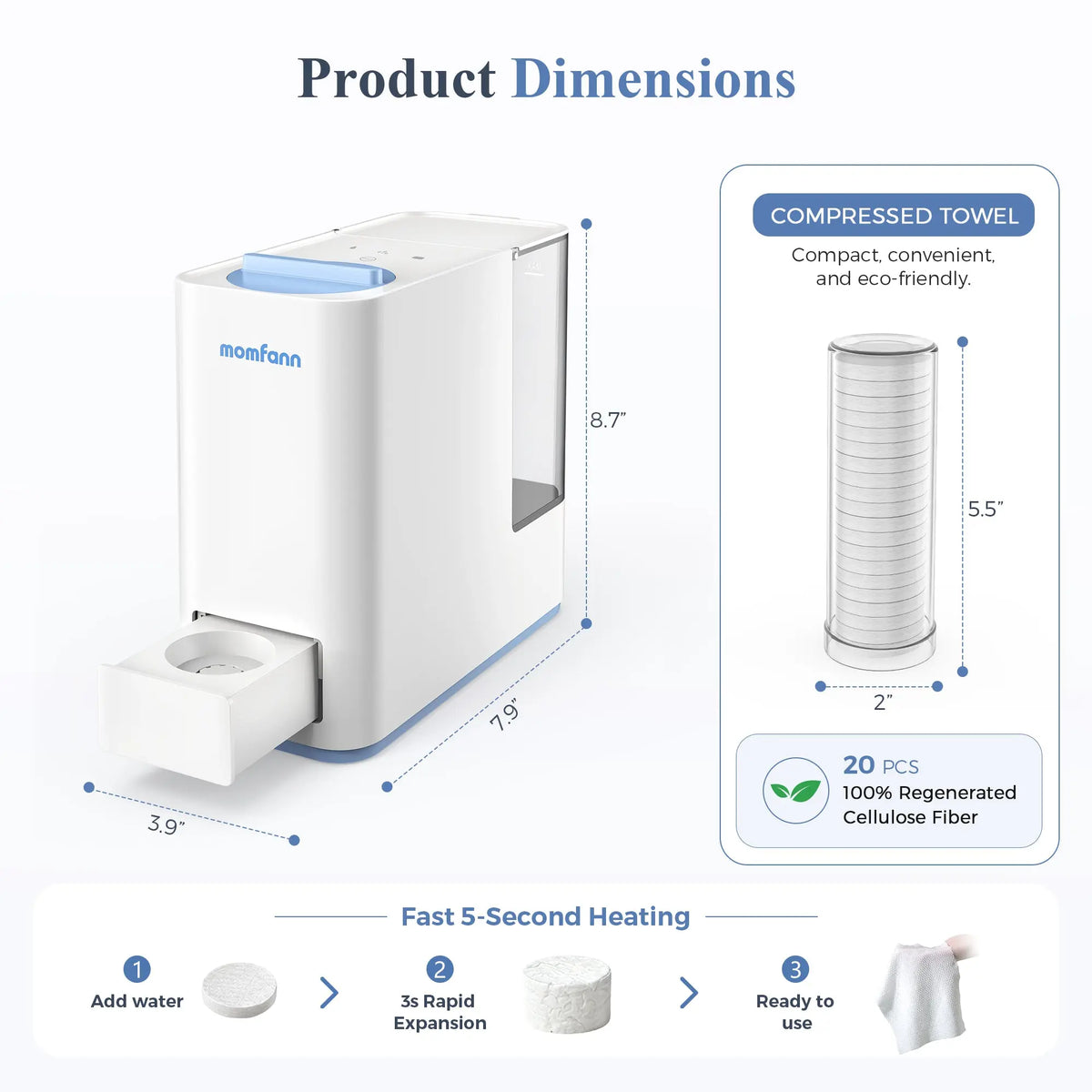 Momfann Instant hot towel machine Momfann