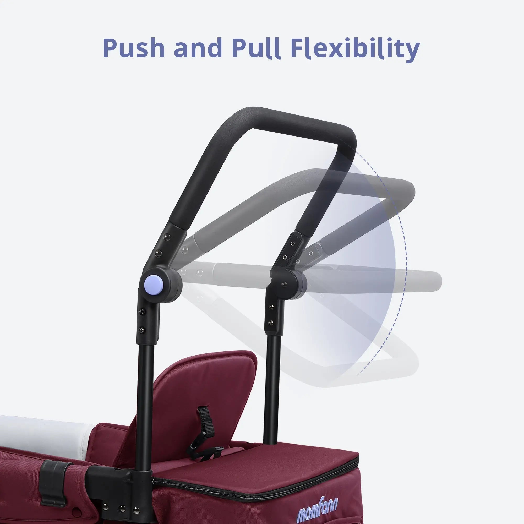 Momfann Stroller Wagon for Kids – 2-Seater All-Terrain Baby Wagon Momfann
