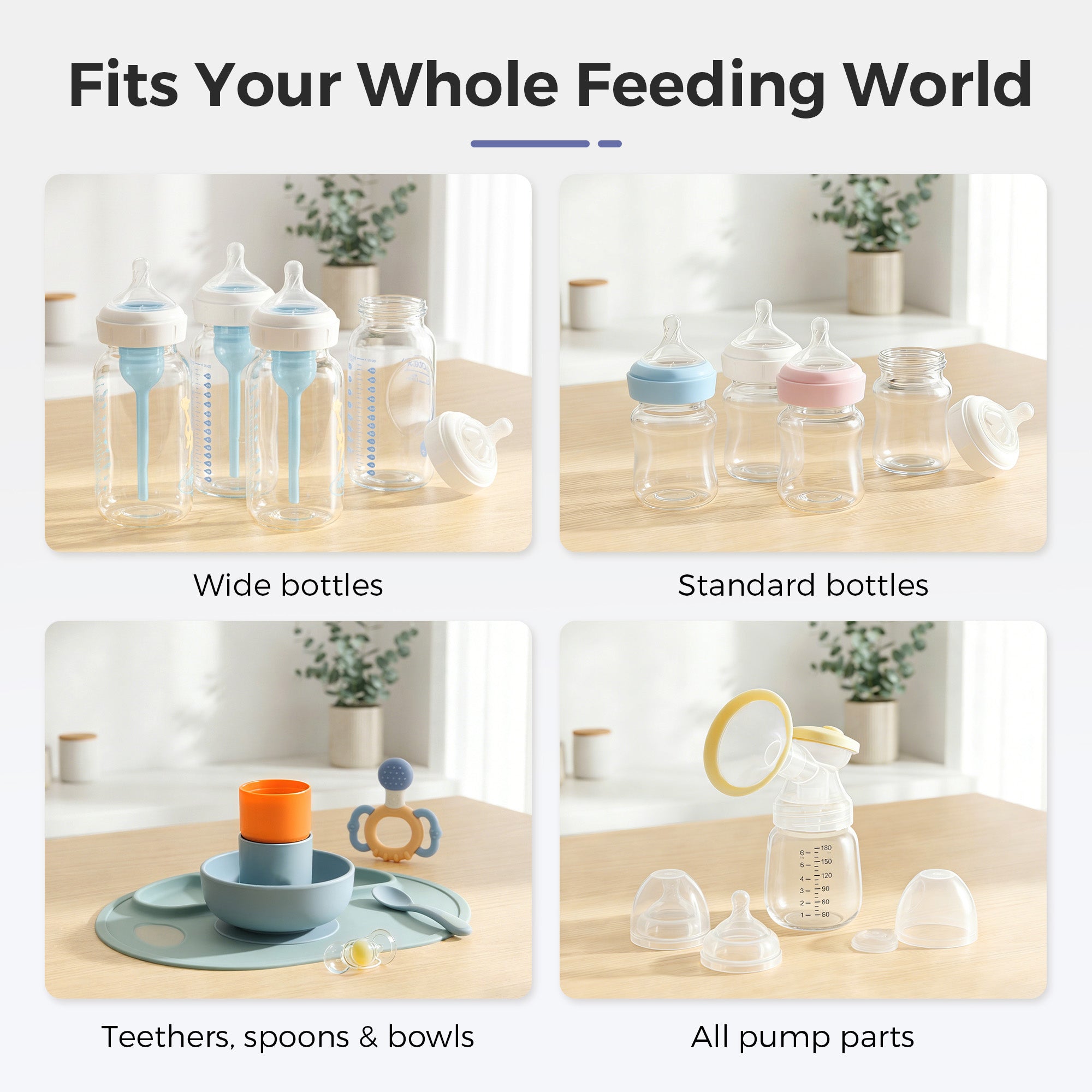 Momfann Pro Baby Bottle Washer and Sterilizer and Dryer