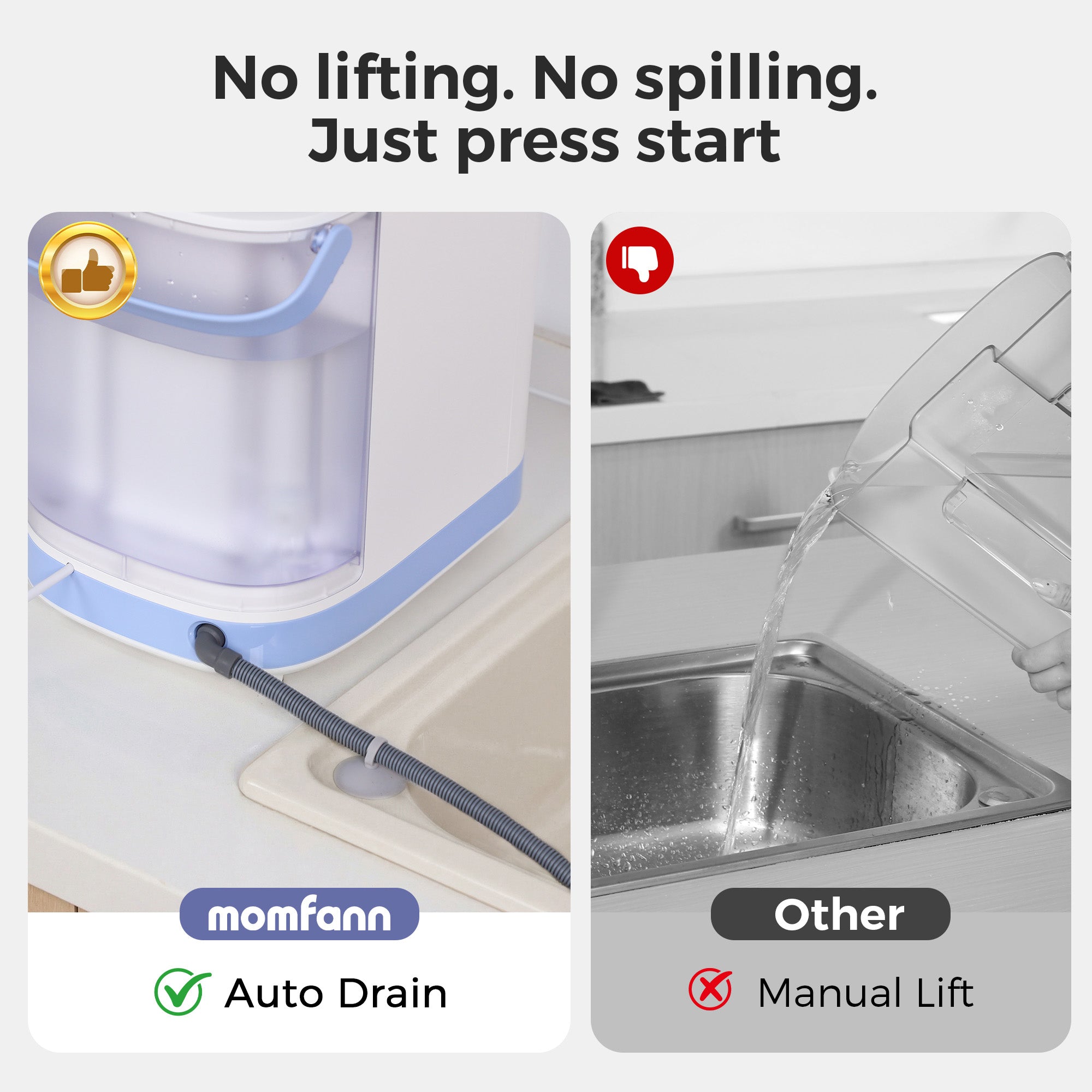 Momfann Pro Baby Bottle Washer and Sterilizer and Dryer