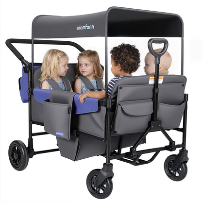 Momfann 4 Seater Kids Stroller Wagon