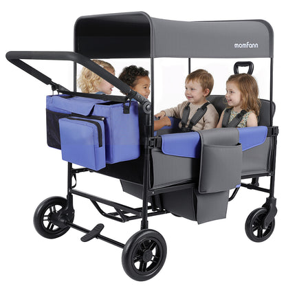 Momfann 4 Seater Kids Stroller Wagon