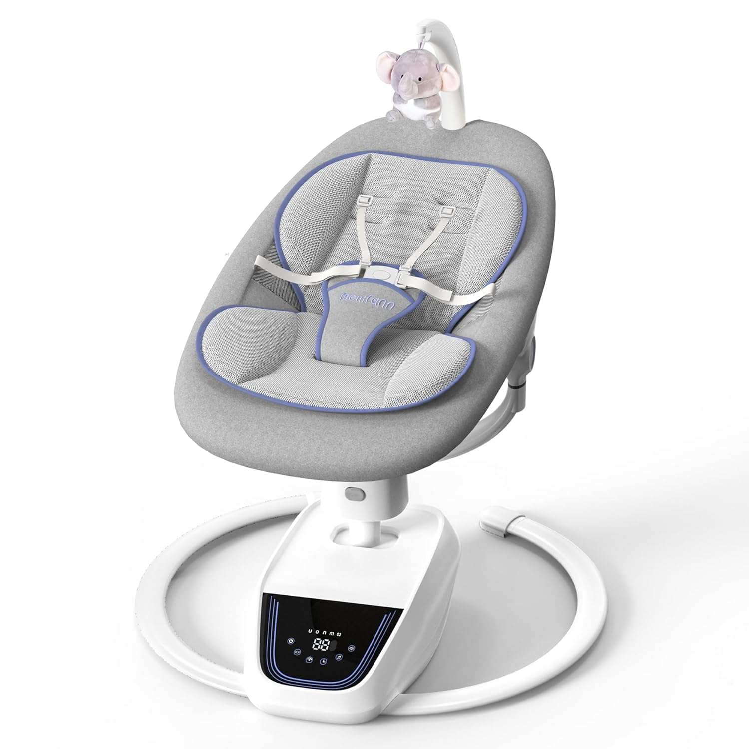 Momfann Baby Swing – 360° Electric Infant Swing with Adjustable Height