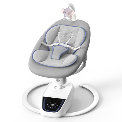 Momfann Baby Swing – 360° Electric Infant Swing with Adjustable Height