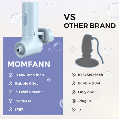 Momfann Cordless Bath Jet Spa – Portable Bathtub Accessory