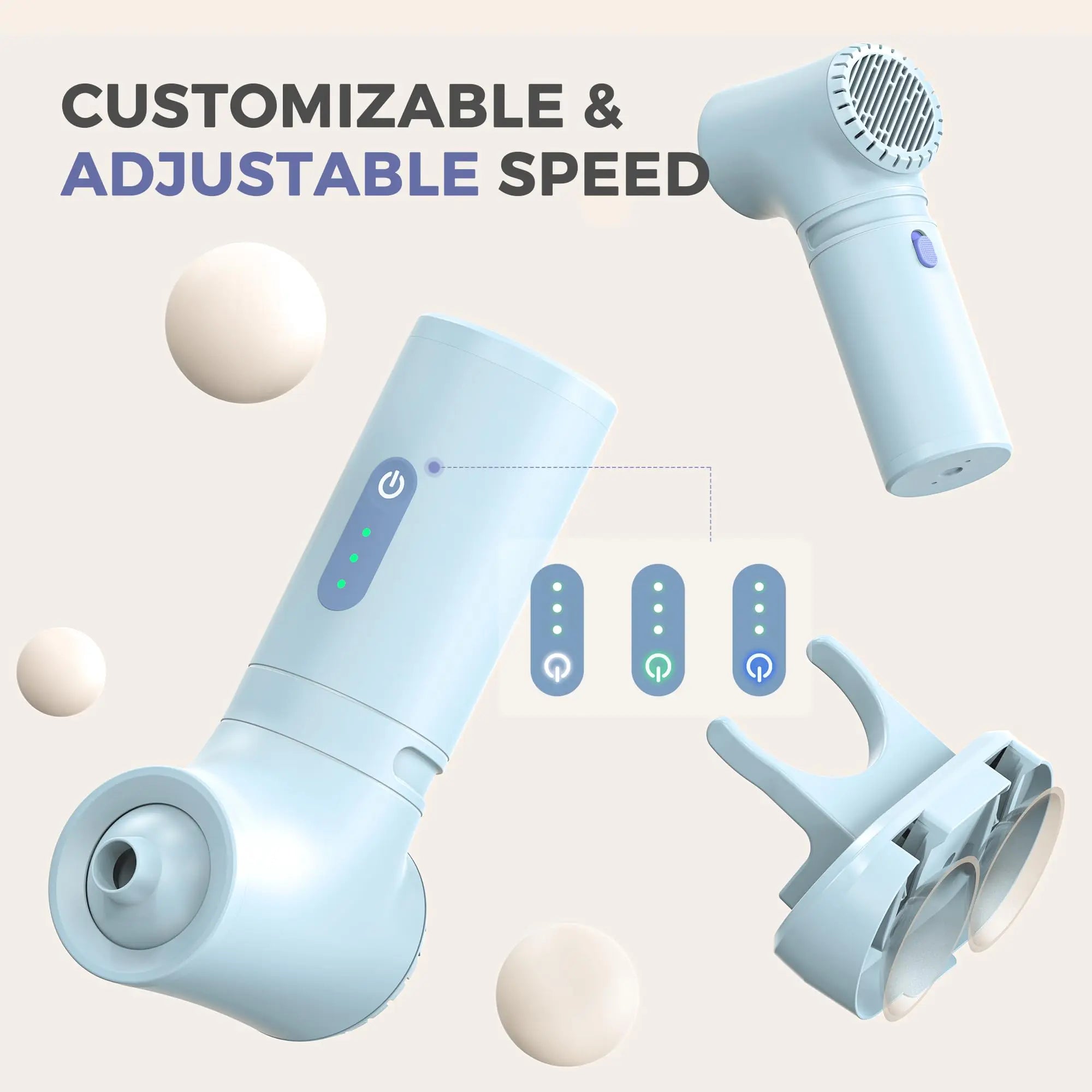 Momfann Cordless Bath Jet Spa – Portable Bathtub Accessory