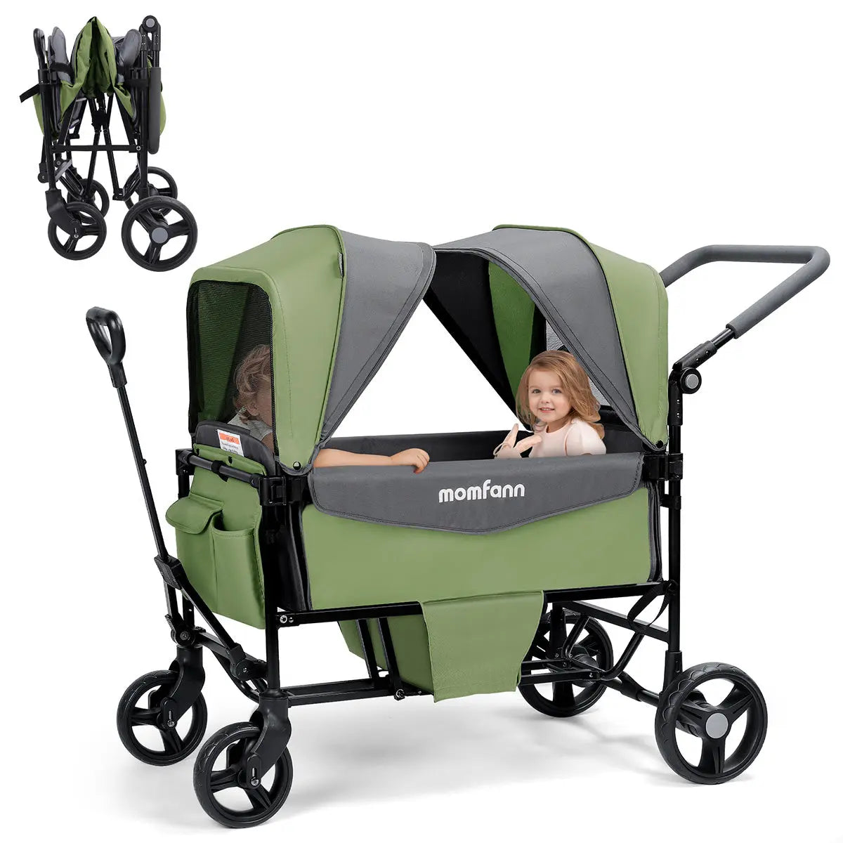 Momfann Double Stroller Wagon