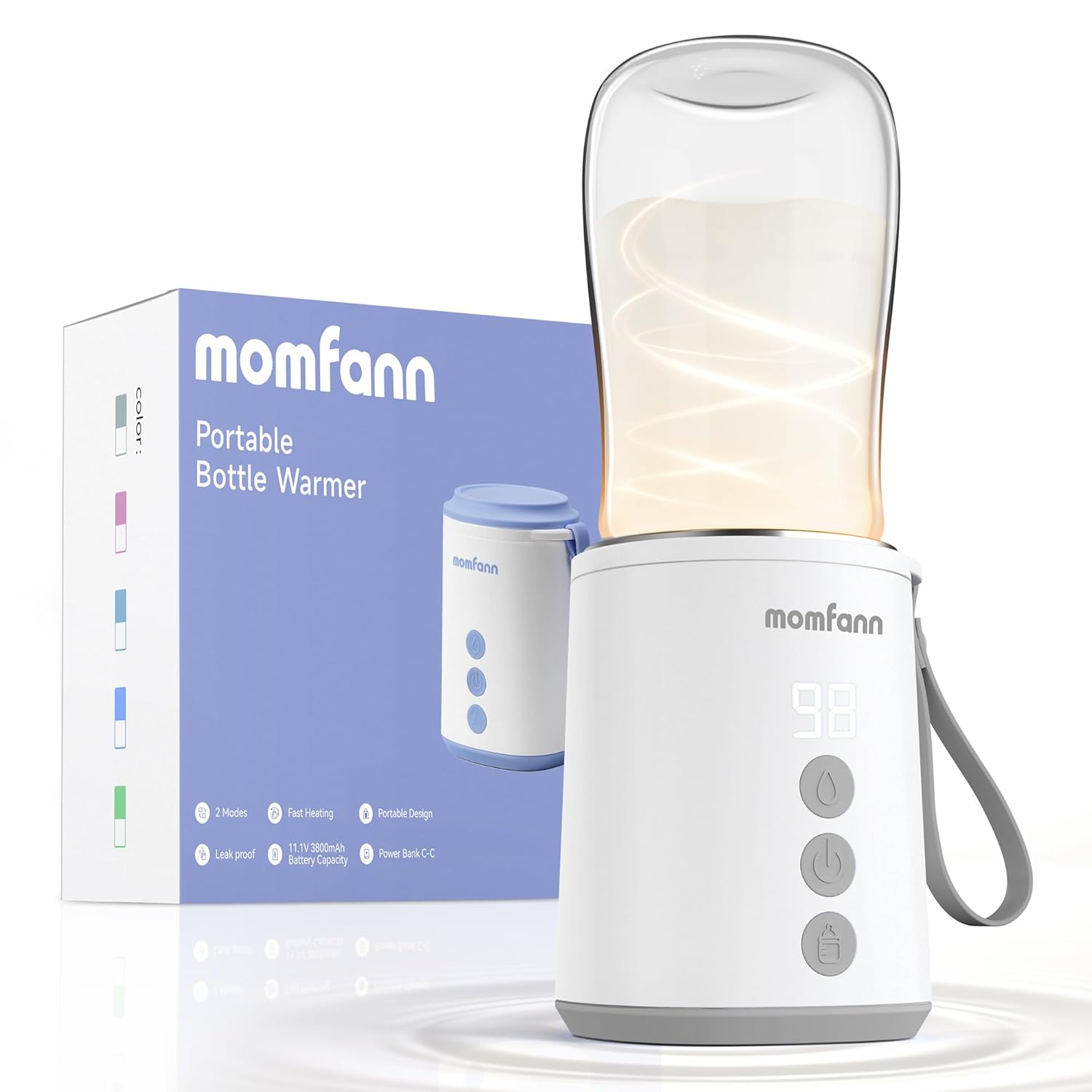 Momfann Portable Bottle Warmer – Travel Baby Milk Warmer On the Go