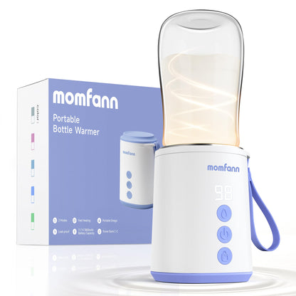 Momfann Portable Bottle Warmer – Travel Baby Milk Warmer On the Go