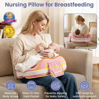 Momfann Safety Guard Nursing Pillow