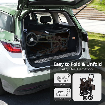 Momfann Double Stroller Wagon