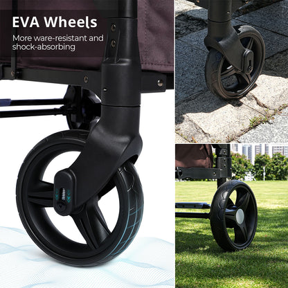 Momfann Stroller Wagon for Kids – 2-Seater All-Terrain Baby Wagon