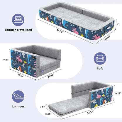 Momfann Portable Toddler Travel Bed Momfann