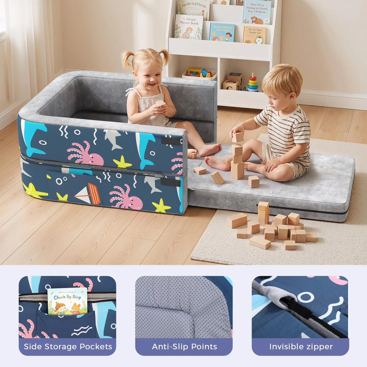 Momfann Portable Toddler Travel Bed Momfann