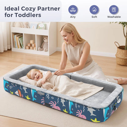 Momfann Portable Toddler Travel Bed Momfann