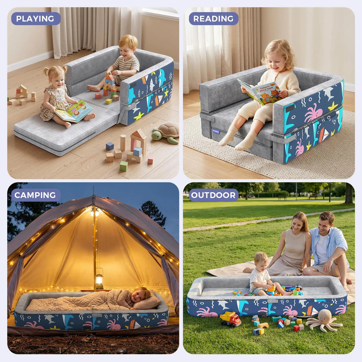 Momfann Portable Toddler Travel Bed Momfann